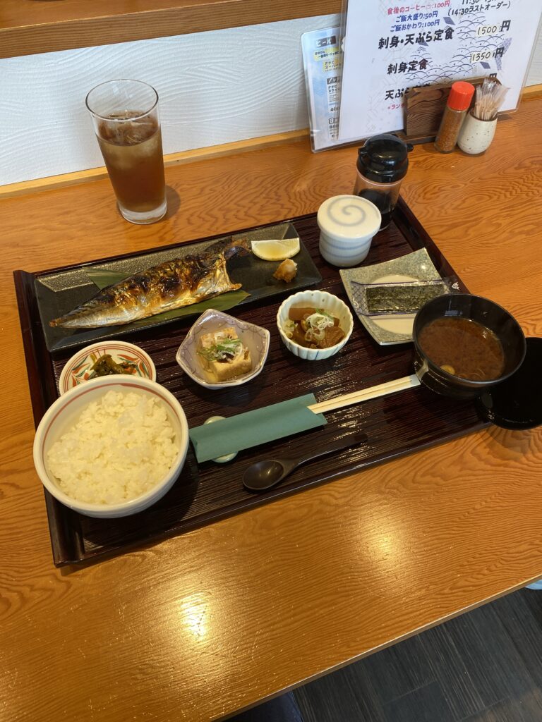 ひっそりとオープンして4年目になる和食オンリーのモーニング「一作」さんは低価格で美味しいと評判！