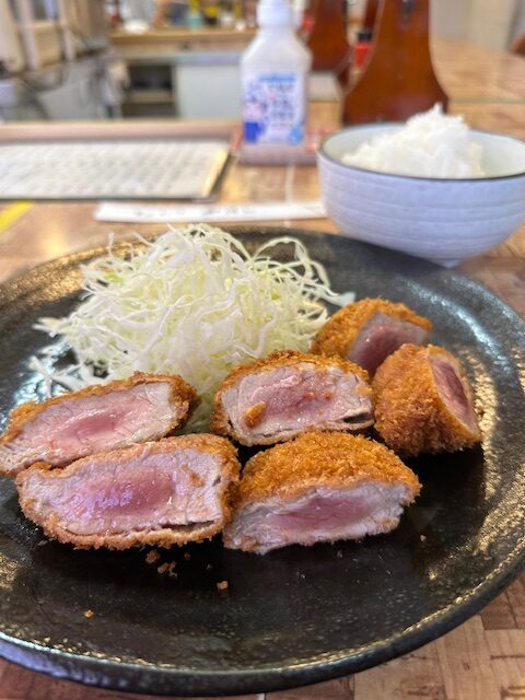 ジューシーな赤いヒレカツ。江南市の人気店『船はし』さん。必ずまた行きたくなるお店のご紹介です!