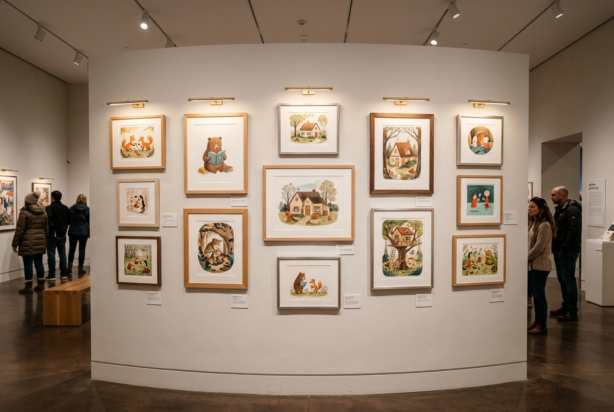岐阜県美術館「こぐまちゃんとしろくまちゃん　わかやまけんの世界」展へ行ってきました！
