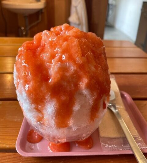 《一宮市真清田》真清田神社のすぐそばにあるこだわりのかき氷専門店『パーラーユーモア』1年を通してかき氷を楽しみませんか？